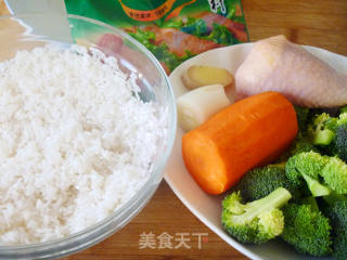 【flower Beauty】taji Pot Food---orleans Fried Chicken Rice recipe