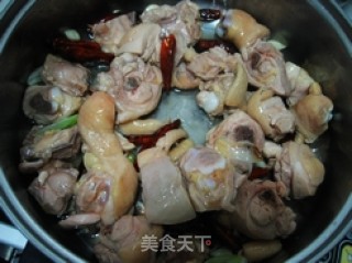 Good Luck and Good Fortune - Spicy Braised Chestnut Chicken recipe