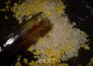 Fried Enoki Mushroom with Egg recipe