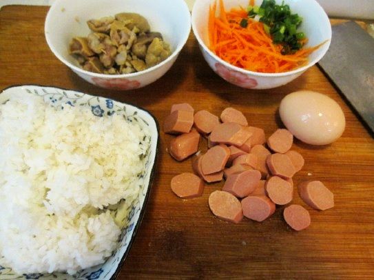 Chestnut Fried Rice recipe