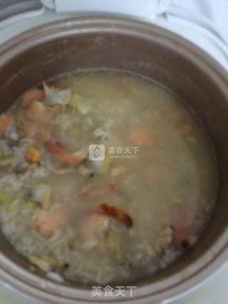 Raw Seafood Porridge recipe