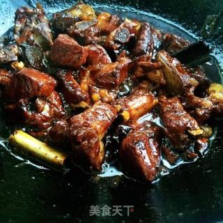 Sauce Braised Pork Ribs recipe
