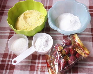 Corn and Red Date Cake recipe