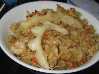 Curry Seafood Fried Rice recipe