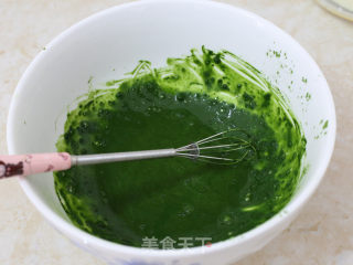Camouflage Chiffon Cake recipe