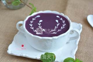 Purple Sweet Potato Glutinous Rice Paste recipe
