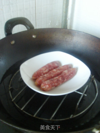 Don’t Stop Me, I’m Going to Have A Second-largest One Today-bei Mushroom Chicken and Salami Rice (hong Kong Style Claypot Rice) recipe