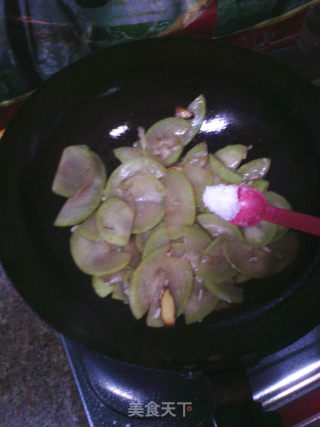 Vegetarian Fried Gourd recipe