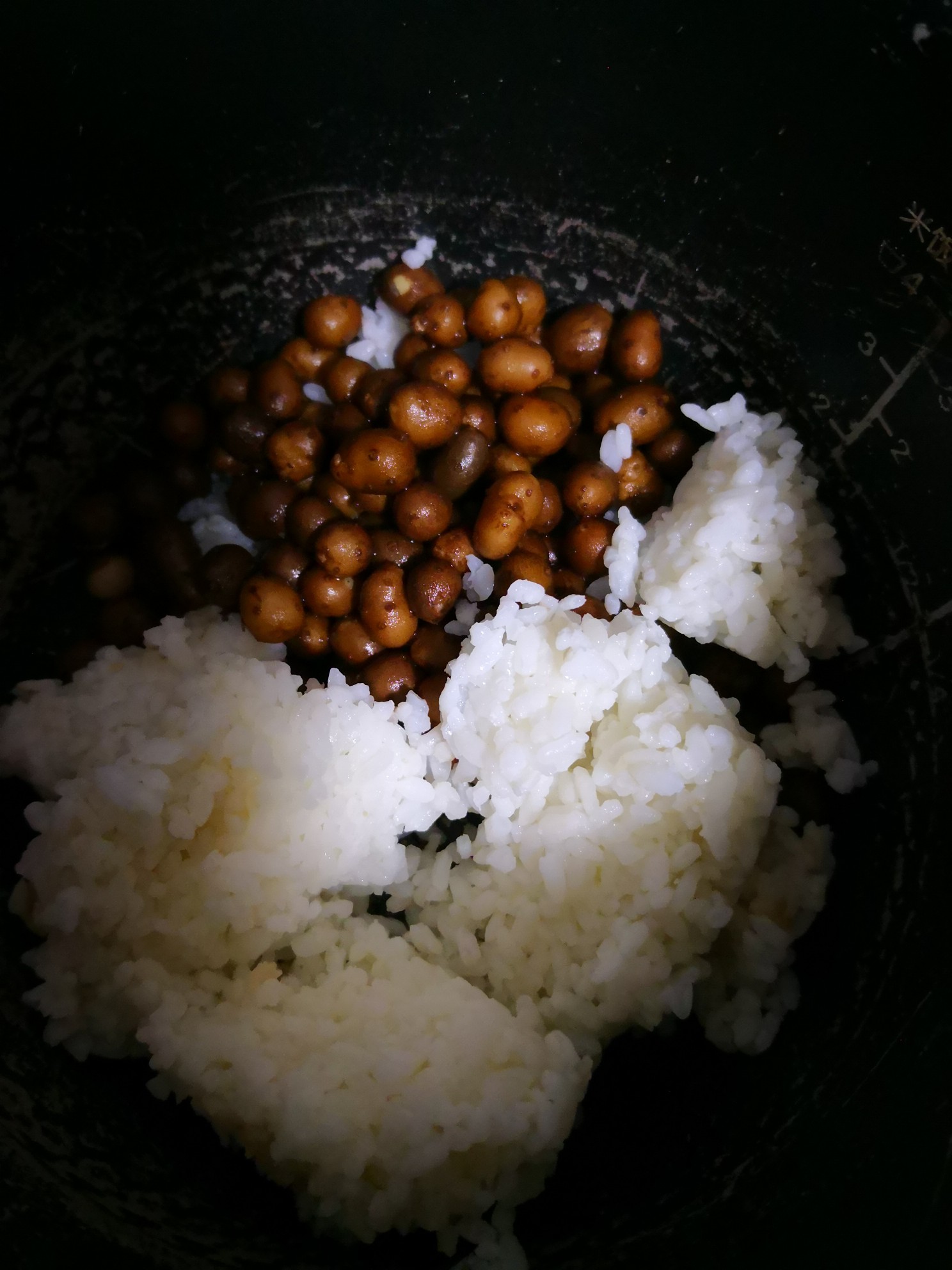 Yam Bean Rice Porridge recipe