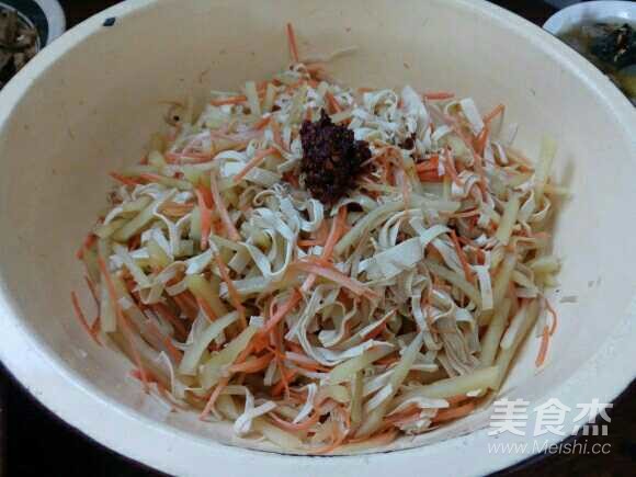 Three Silk Salad recipe