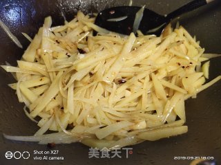 Hot and Sour Potato Shreds recipe