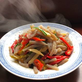 Pickled Pepper Konjac Shreds recipe