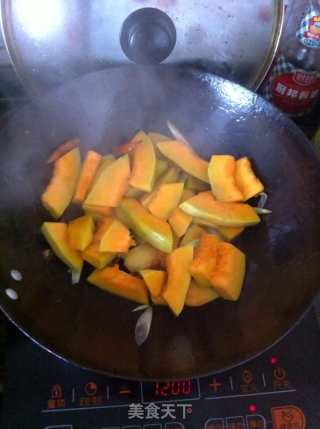 Garlic Pumpkin Chunks recipe