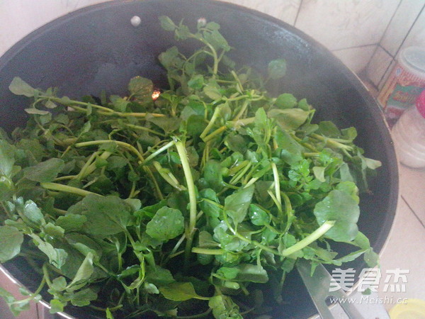 Garlic Watercress recipe