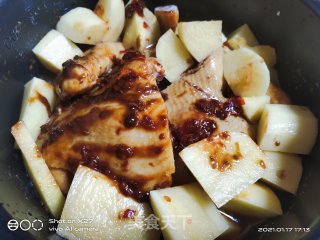 Sauce Chicken Potatoes recipe