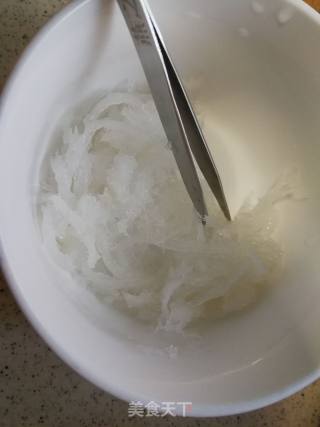 Bird's Nest with Rock Sugar and Stewed Orange recipe