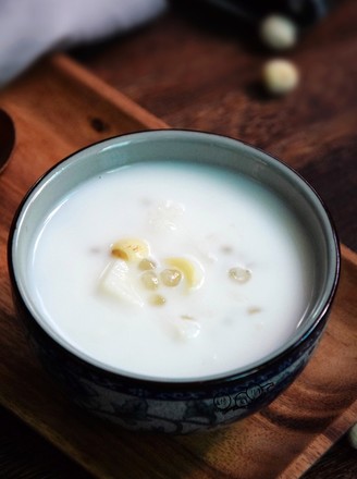 Lotus Seed Milk Sago Syrup recipe