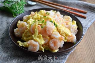 Scrambled Eggs with Shrimp recipe