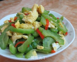 Bitter Gourd Scrambled Eggs recipe