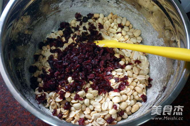 Cranberry Peanut Nougat recipe