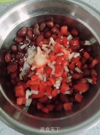 Peanuts Mixed with Parsley recipe