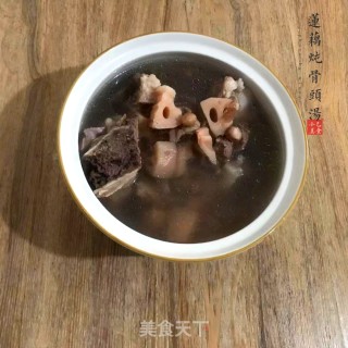 Lotus Root Stewed Bone Soup recipe