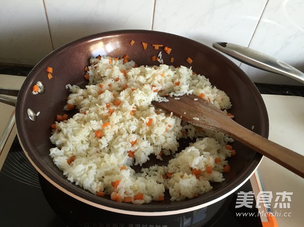 Potato Chicken Fried Rice recipe