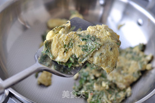 Scrambled Eggs with Pepper Sprouts recipe