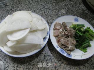 #trust of Beauty# Mutton Boiled Radish recipe