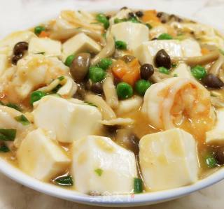 Shrimp and Mushroom Tofu recipe