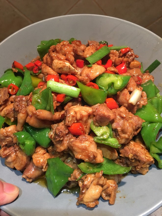 Green Pepper Boy Chicken recipe