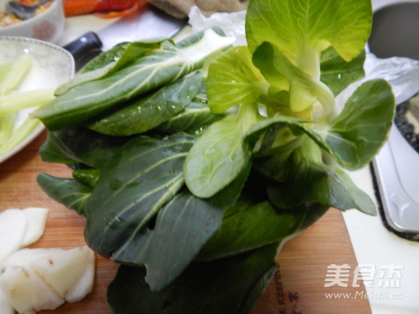 Little Green Vegetable Tofu Soup recipe