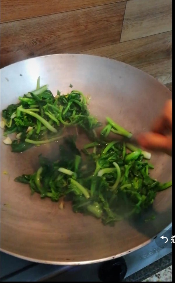 Vegetarian Stir-fried Cabbage Flowers recipe