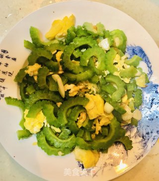 Bitter Gourd Scrambled Eggs recipe