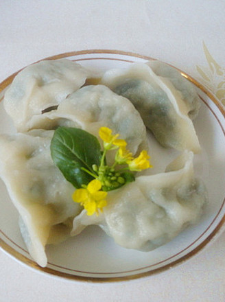 Shepherd's Purse Stuffed Dumplings recipe