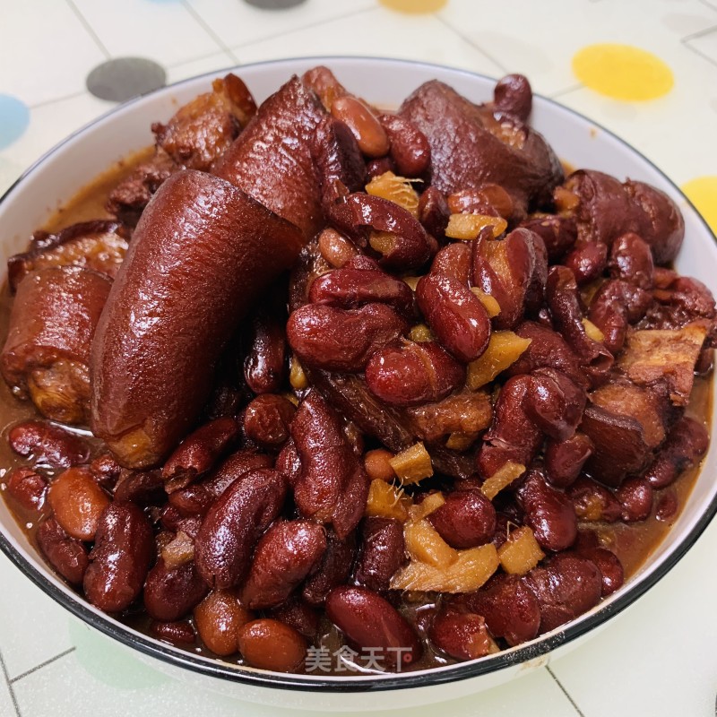 Pigtail Braised Kidney Beans recipe