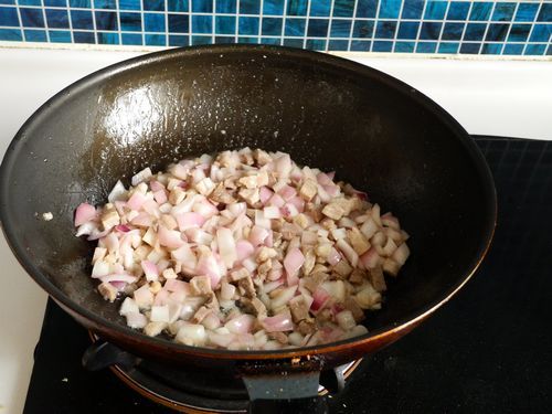 Fried Rice with Onion recipe