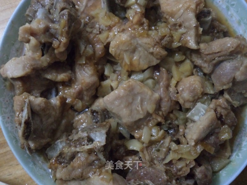 Steamed Pork Ribs with Garlic recipe