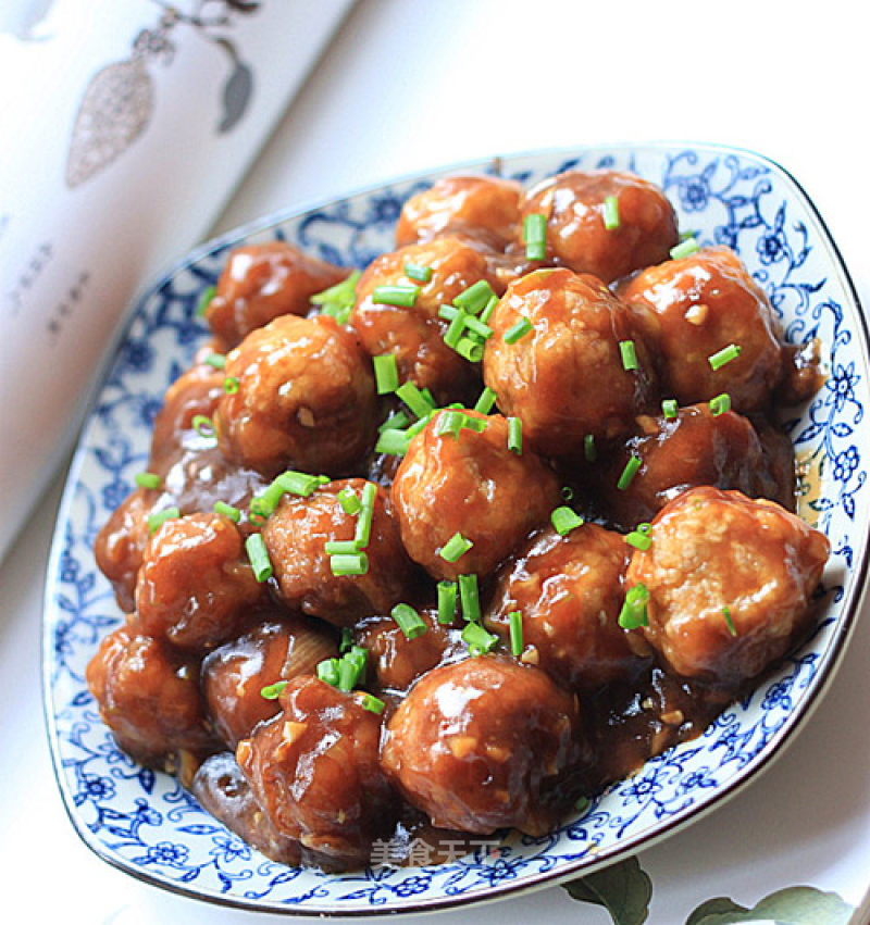 Jiao Lian Meatballs recipe
