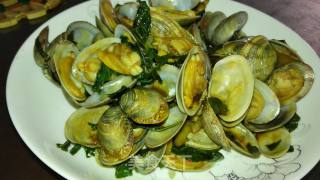 Stir-fried Flower Whelk recipe