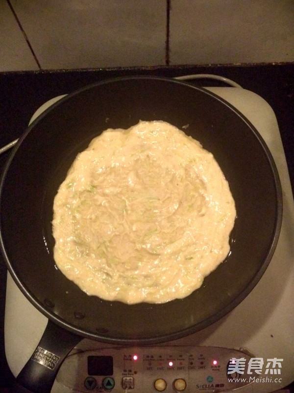 Zucchini Egg Pancakes recipe