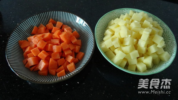 Carrot Potato Paella recipe