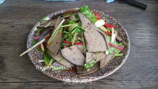 Spicy Mixed Pork Liver recipe