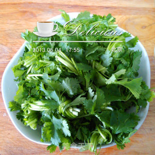 Coriander recipe