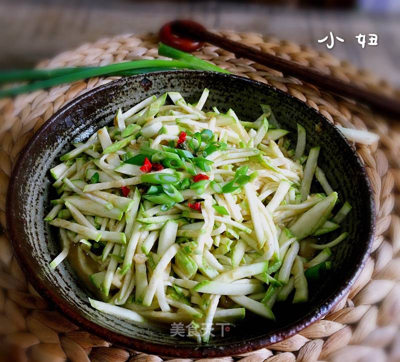 Shredded Zucchini Salad recipe