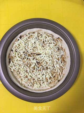 Chicken Black Pepper Pizza recipe