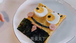 Spongebob Toast [first Taste Diary] recipe