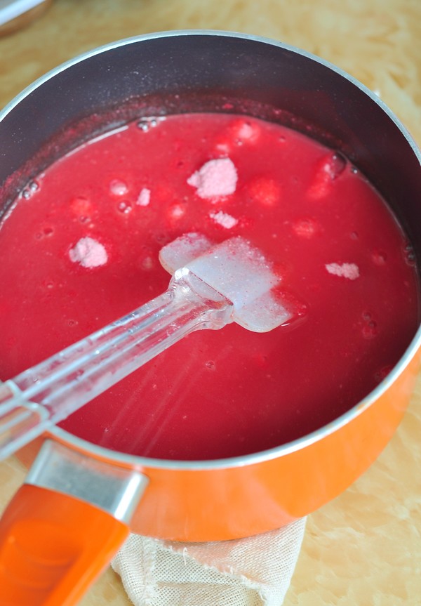 Watermelon Pudding Yogurt Cup recipe
