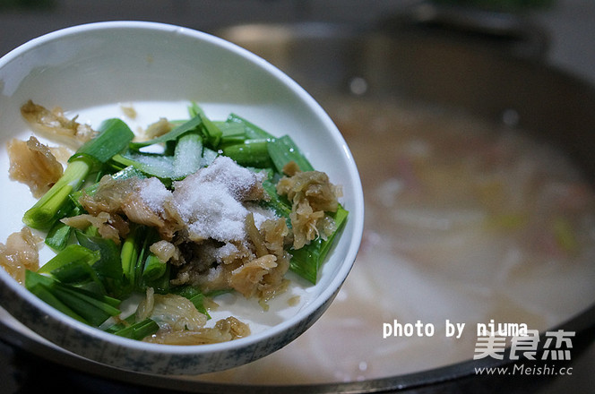Radish Soup Rice Cake recipe