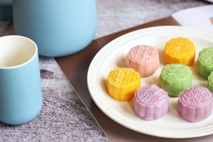 Non-steaming, Sweet and Glutinous Oreo Snowy Mooncakes, Delicious recipe